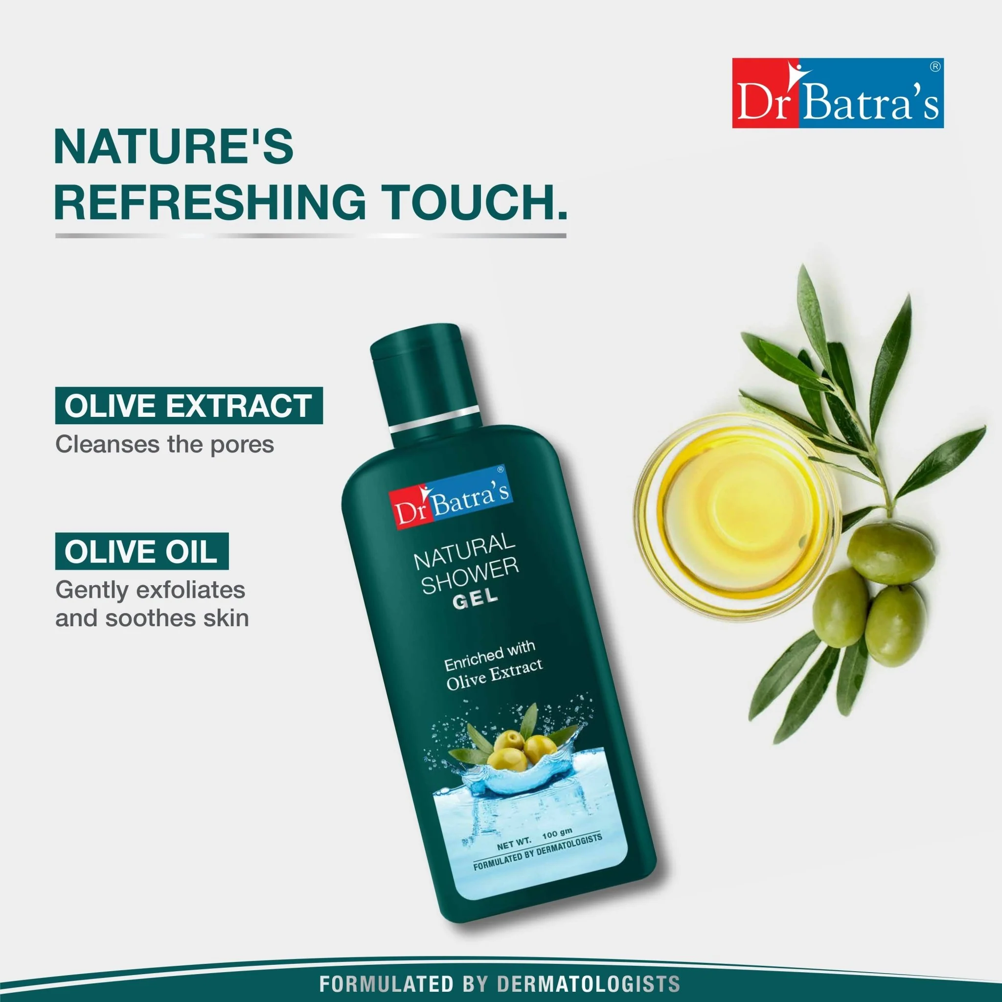 Natural Shower Gel - Dr Batra's - Image 4