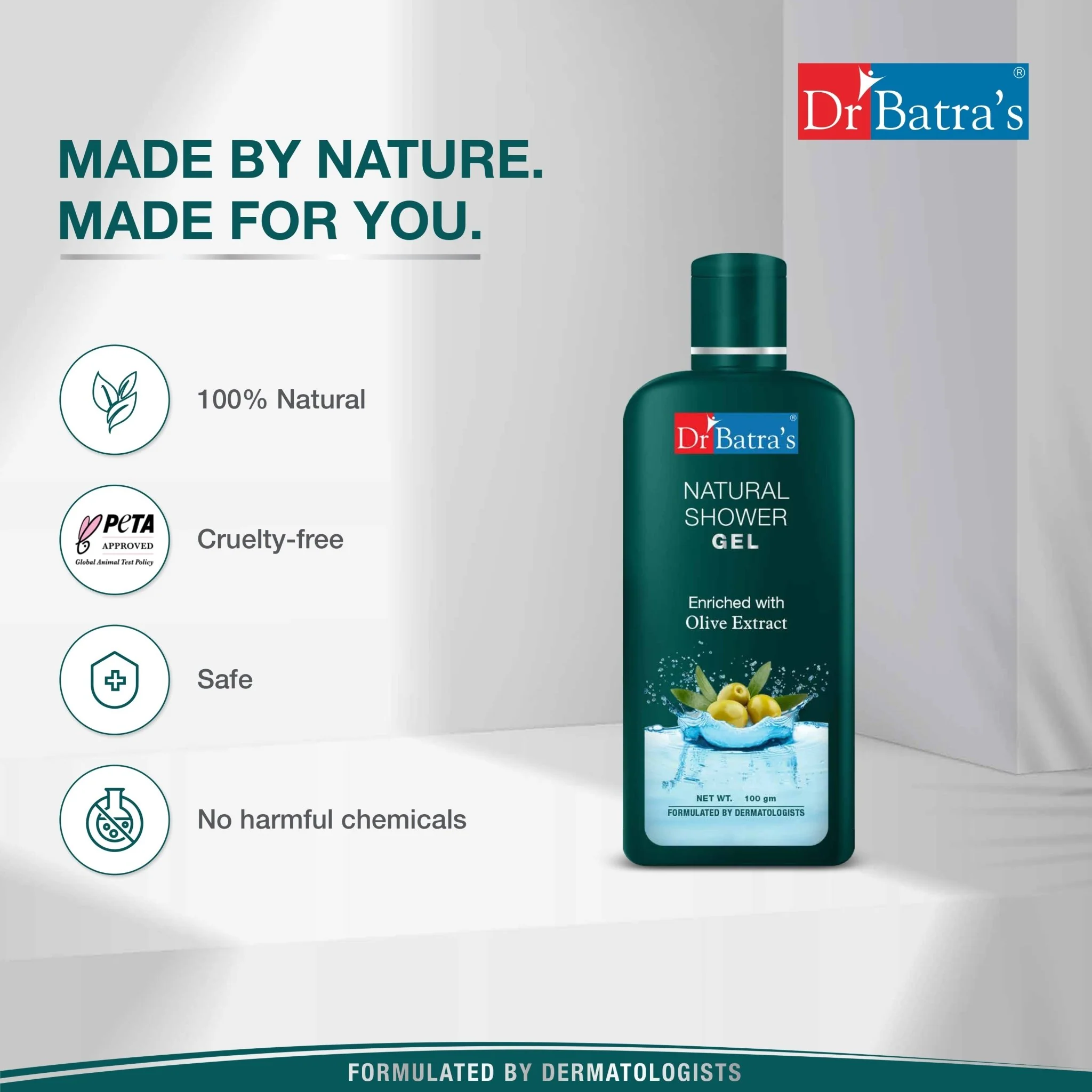 Natural Shower Gel - Dr Batra's - Image 6